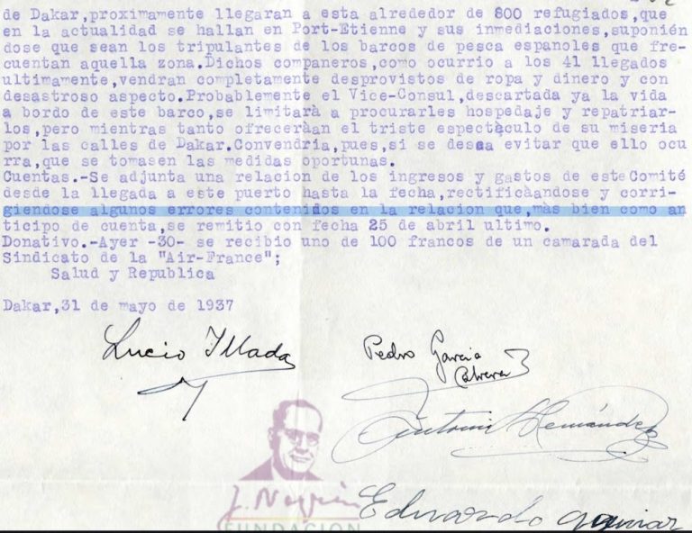 La Fundación Juan Negrín y los documentos de la II República