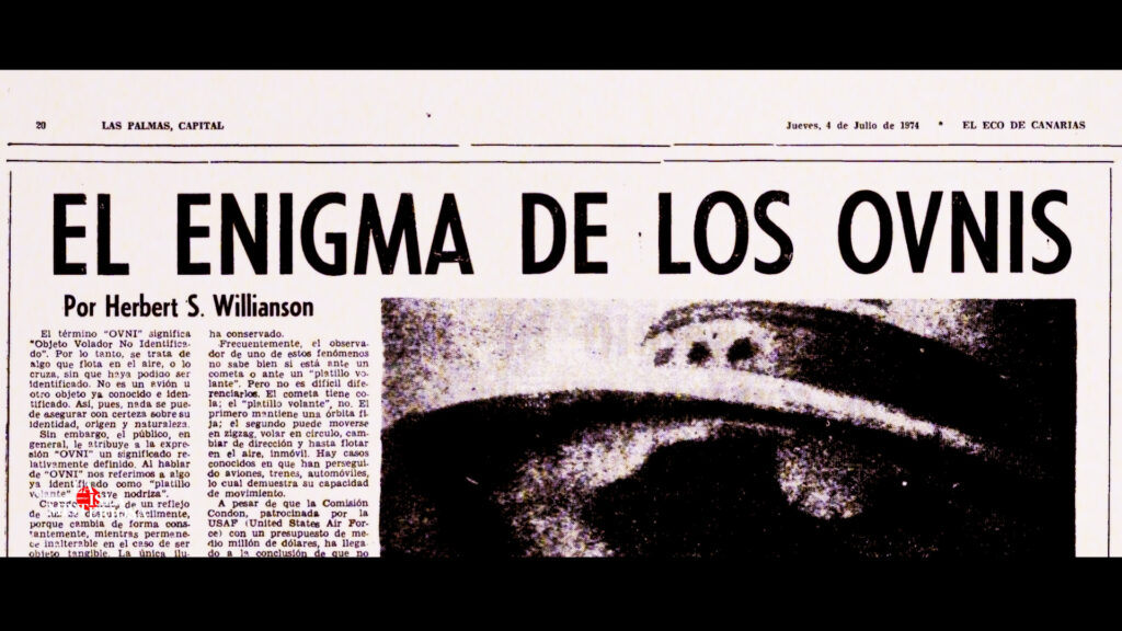 ‘La isla misteriosa’ indaga en el orígen de Virgen de Candelaria y recrea la noche del OVNI de Gáldar