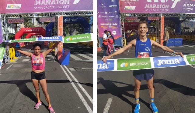 Gazapo y Pila se proclaman en Tenerife campeones de España de Maratón