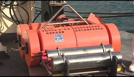 Los sismómetros de fondo marino de banda ancha ya están en La Palma