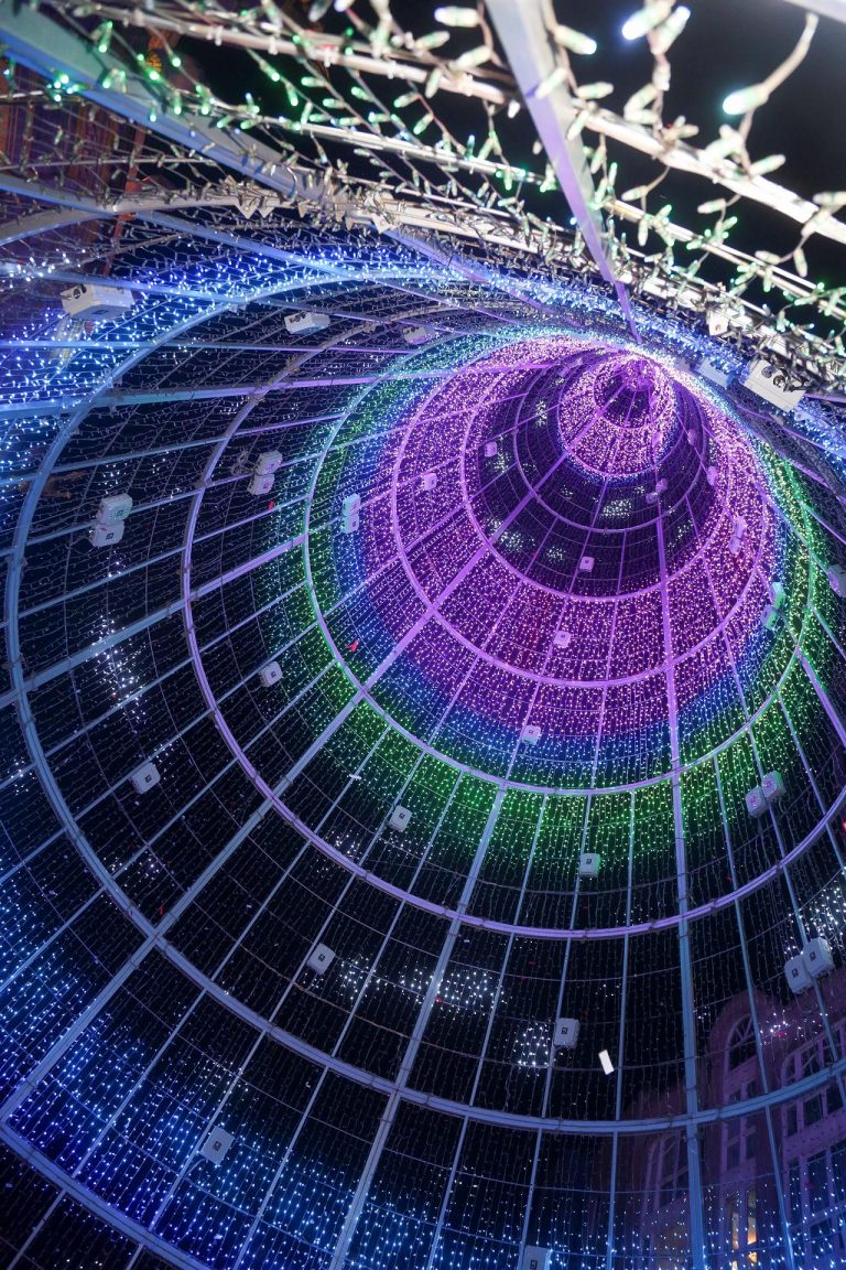 3,5 millones de bombillas iluminan la Navidad de Santa Cruz de Tenerife