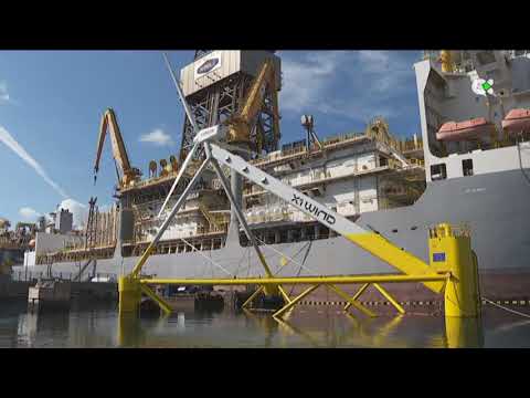 Prototipo de aerogenerador flotante para la generación de energía