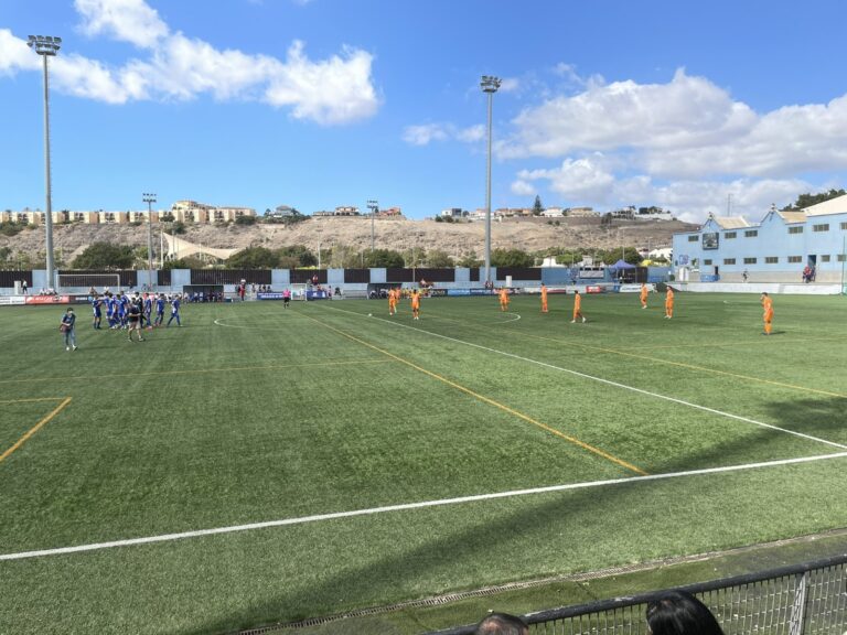 La UD San Fernando celebra su primer triunfo en casa ante el Panadería Pulido