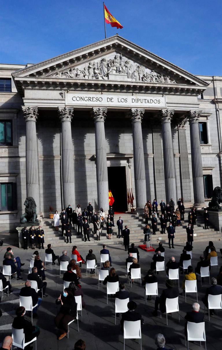 El Congreso celebrará este lunes el aniversario de la Constitución marcado por la pandemia