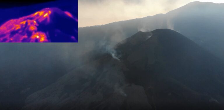Registran 14 sismos desde medianoche en La Palma y continúa la ausencia de actividad del volcán