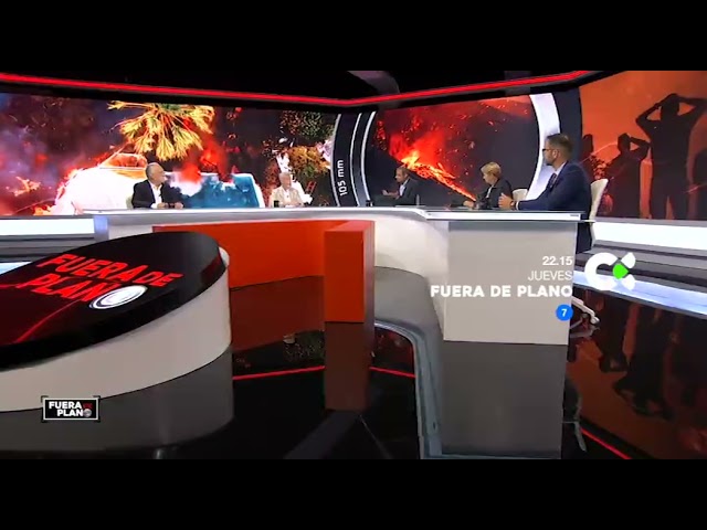 El avance de las coladas del volcán y la crisis de suministros, en ‘Fuera de plano’