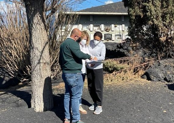 Los Llanos comienza la reconstrucción del cementerio de Las Manchas