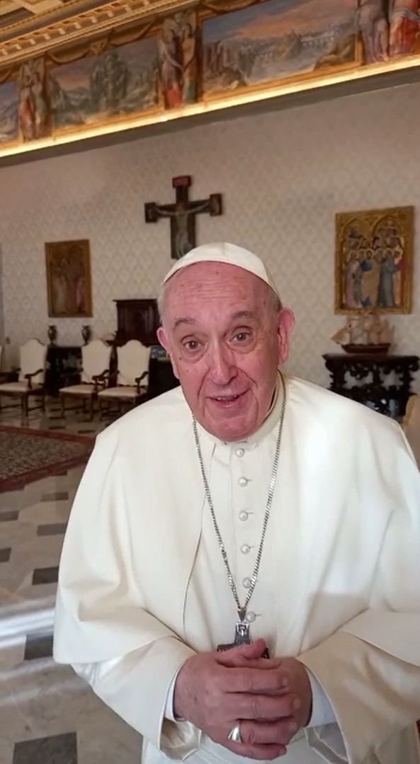 El Papa Francisco envía un mensaje de aliento a La Palma: «Es duro pero no bajen los brazos»