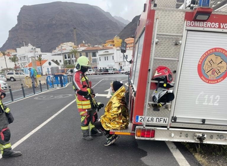 Dos senderistas rescatadas en La Gomera