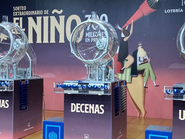 Cuenta atrás para el sorteo de la Lotería del Niño