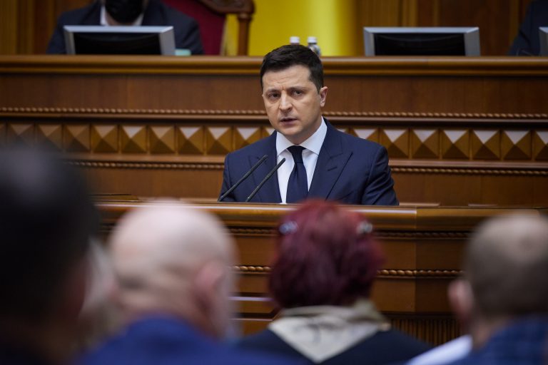 Zelenski pide la entrada de Ucrania en la Unión Europea