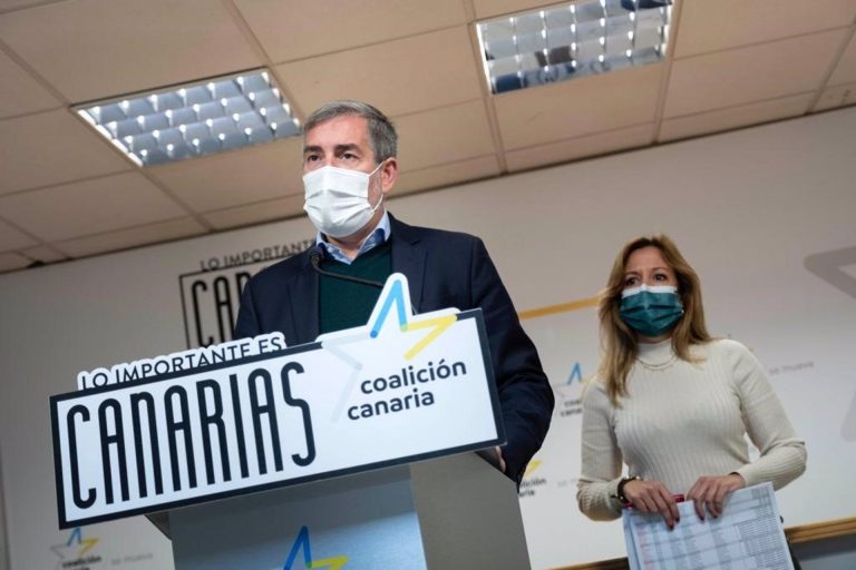 CC acusa al Gobierno canario de no ejecutar 600 millones de euros en 2021