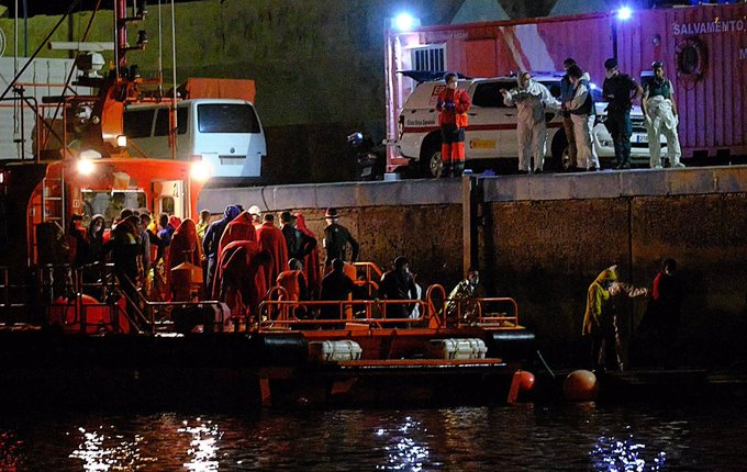 Desembarcan en Gran Canaria y Fuerteventura a 387 ocupantes de siete pateras