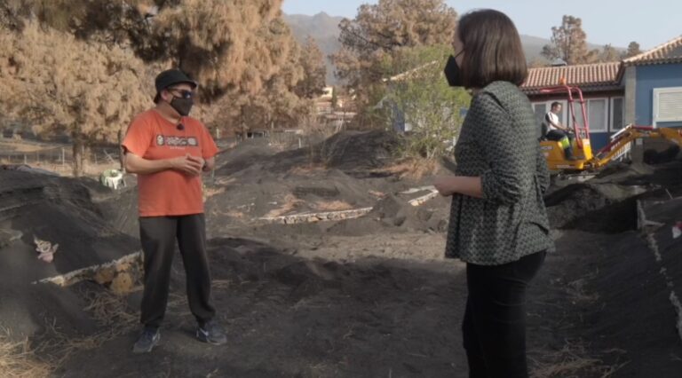 ‘Fuera de plano’ vuelve a La Palma dos meses después del volcán