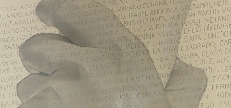 La obra «Contra el olvido» recuerda a víctimas del JK5022 en el hall de ULPGC