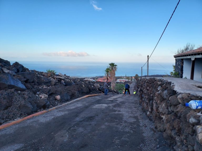 El camino de La Majada vuelve a abrirse tras la erupción volcánica