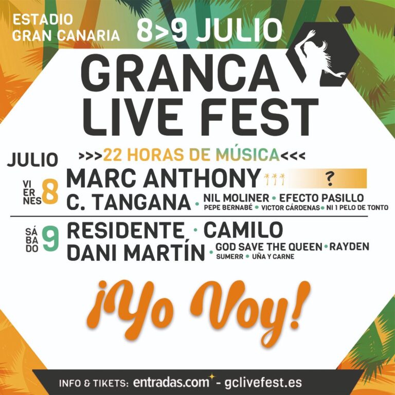 Gran Canaria se prepara para el maratón de música latina en el GranCa Live Fest