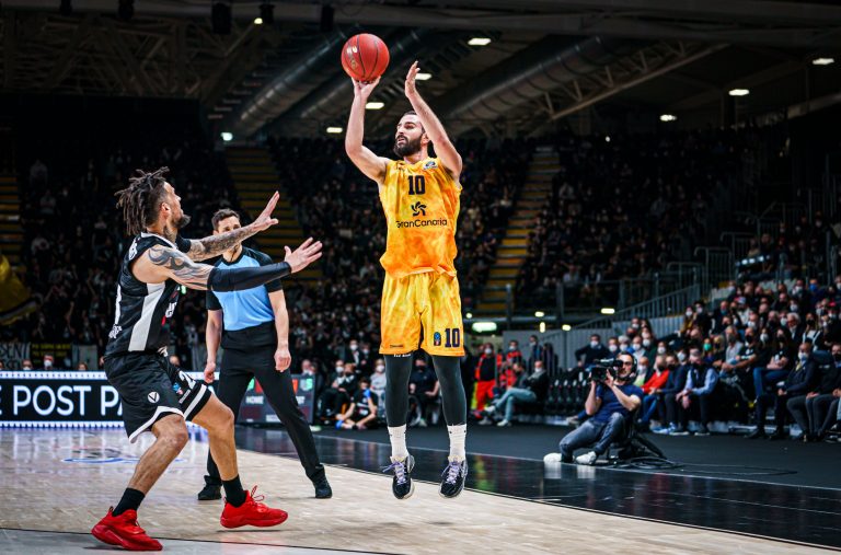 El Gran Canaria cae en su visita a la Virtus Bolonia (70-68)