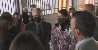 Llop reconoce la labor de la Administración de Justicia en La Palma durante la erupción