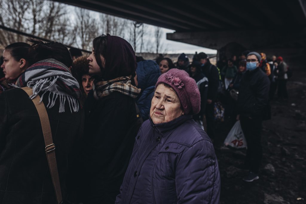 Mujer refugiada. EP