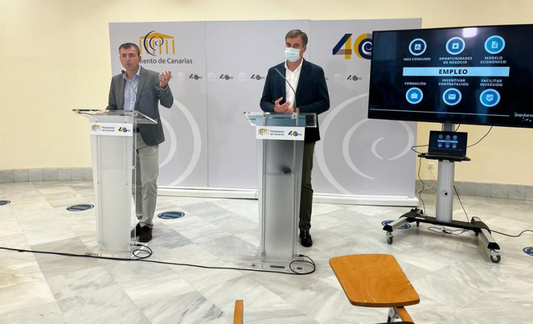 El PP canario ve «el mejor momento» para bajar los impuestos