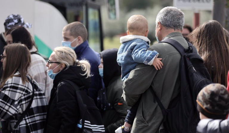 Tres millones de refugiados han salido de Ucrania desde el inicio de la invasión rusa