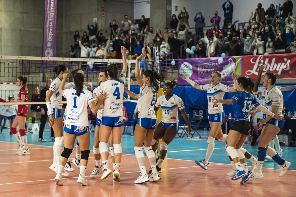 El CV Tenerife La Laguna y el Savino del Bene inician la final