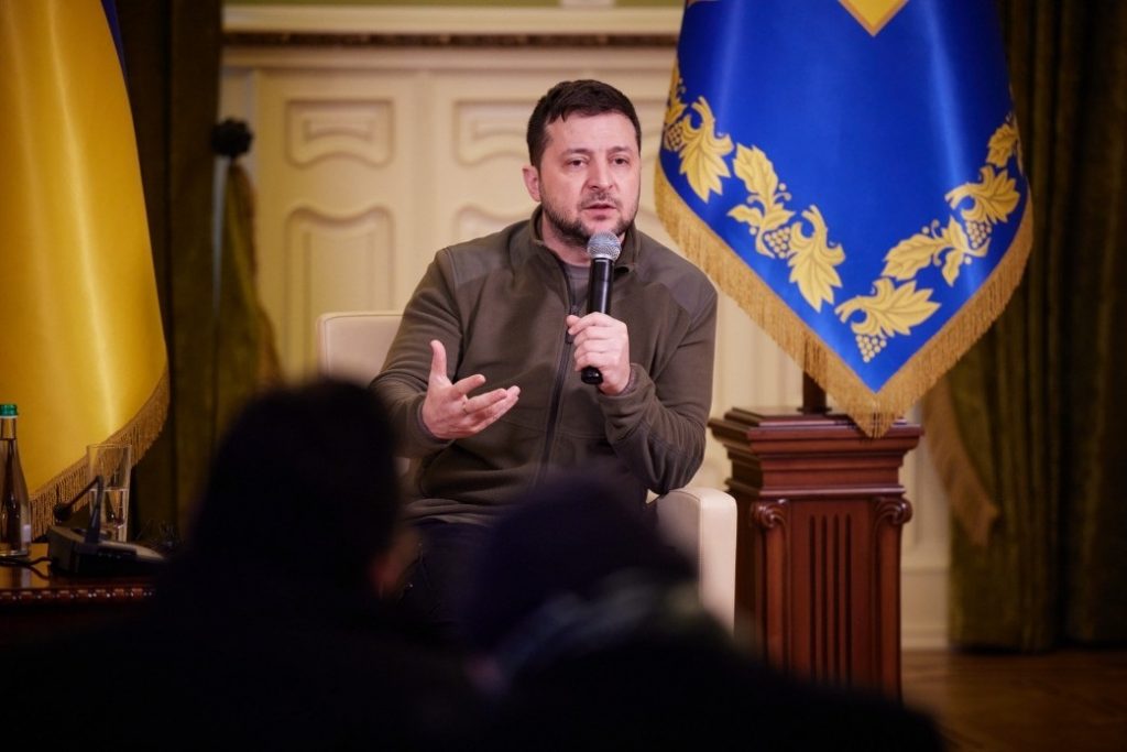 Zelenski dicen ante el Bundestag que Rusia está construyendo "un muro" en Europa