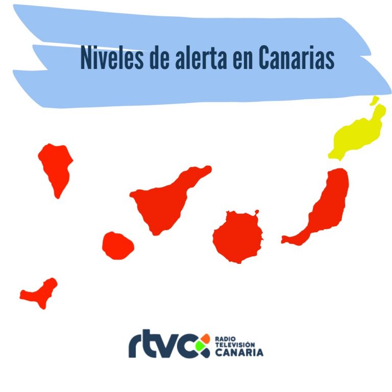 Gran Canaria baja a nivel de alerta 3 mientras el resto de islas se mantienen