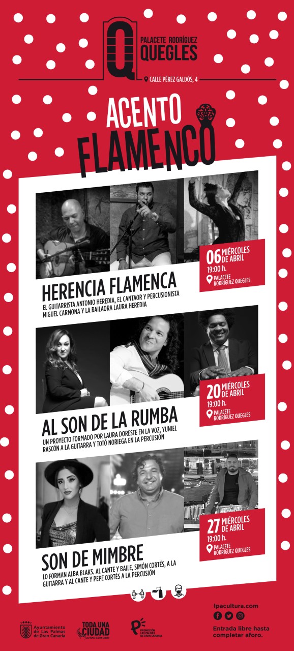El Patio del Palacete presenta «Acento Flamenco» en el Palacete Rodríguez Quegles