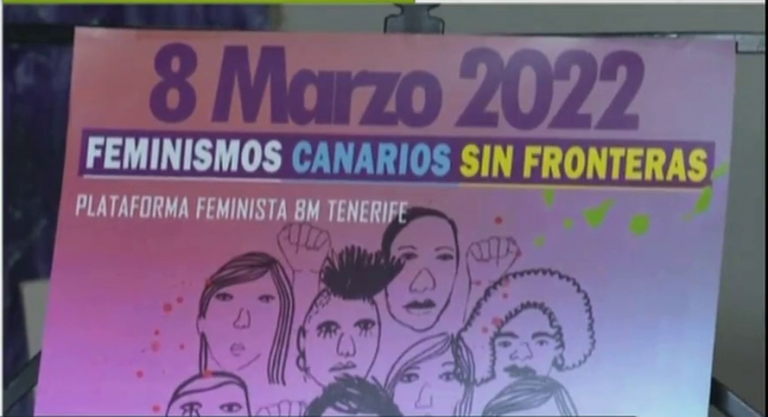 «Feminismos canarios sin fronteras», el lema de este 8M en Canarias
