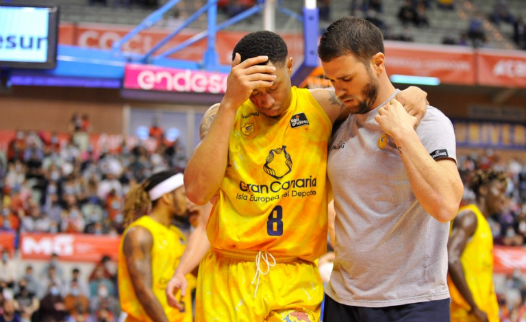 El Gran Canaria denuncia por comportamiento violento a Sadiel Rojas, jugador del UCAM