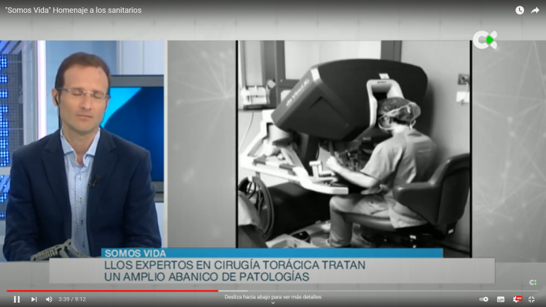La Campaña «Somos Vida» nos presenta al cirujano torácico José Ramón Cano