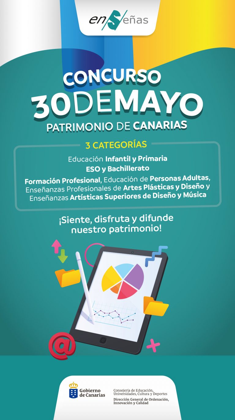 Educación convoca el concurso escolar «30 de mayo. Patrimonio de Canarias»