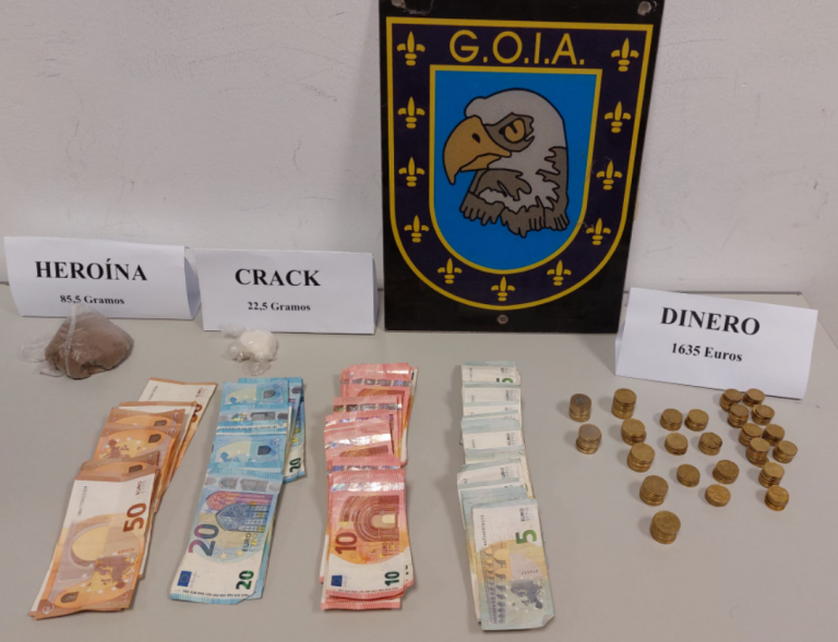Detienen a un presunto traficante de droga en La Isleta en Gran Canaria