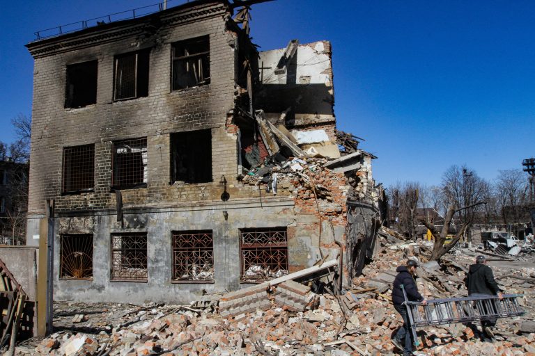 Varias ciudades del sur de Ucrania han sido bombardeadas por las fuerzas rusas
