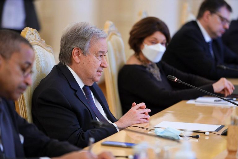 Guterres se reunirá con Zelenski este jueves