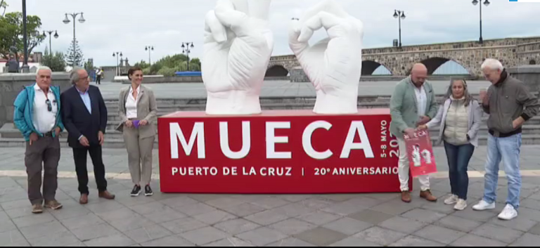 La vigésima edición de Mueca instala su photocall 3D en la plaza de Europa