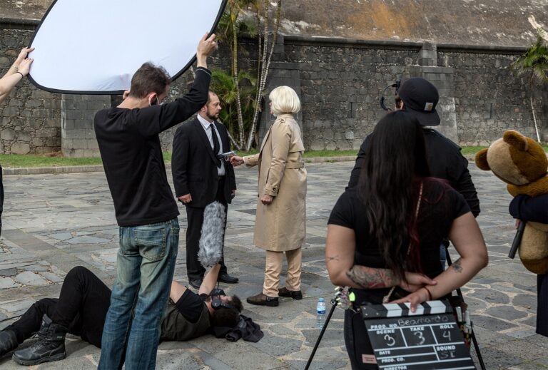 37 equipos de rodaje graban un corto de género negro con Santa Cruz de Tenerife como escenario