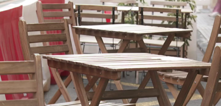 Las terrazas exprés de La Laguna desaparecerán después de Semana Santa