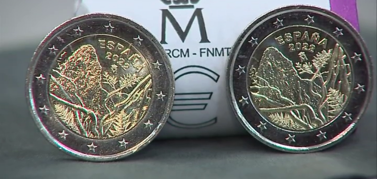 La Fábrica Nacional de Moneda y Timbre acuña una moneda dedicada al Parque Nacional de Garajonay