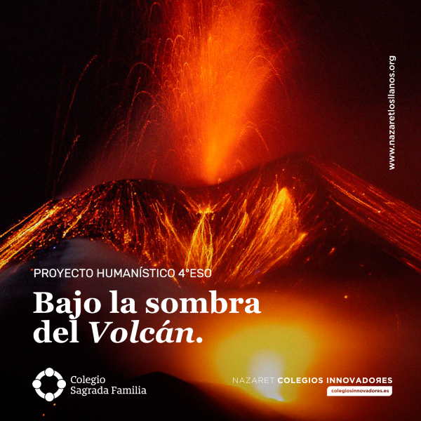 «Bajo la sombra del volcán», el proyecto del colegio Sagrada Familia de La Palma