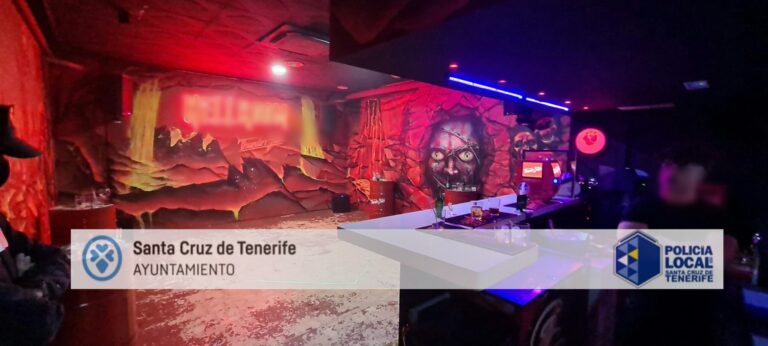 La Policía Local desaloja un almacén convertido en ‘discoteca’ con 150 personas en Tenerife