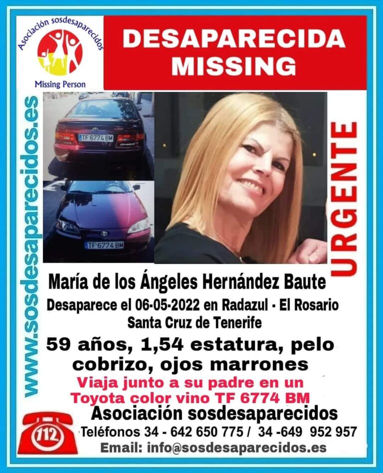 Buscan a padre e hija desaparecidos desde el pasado viernes en Tenerife