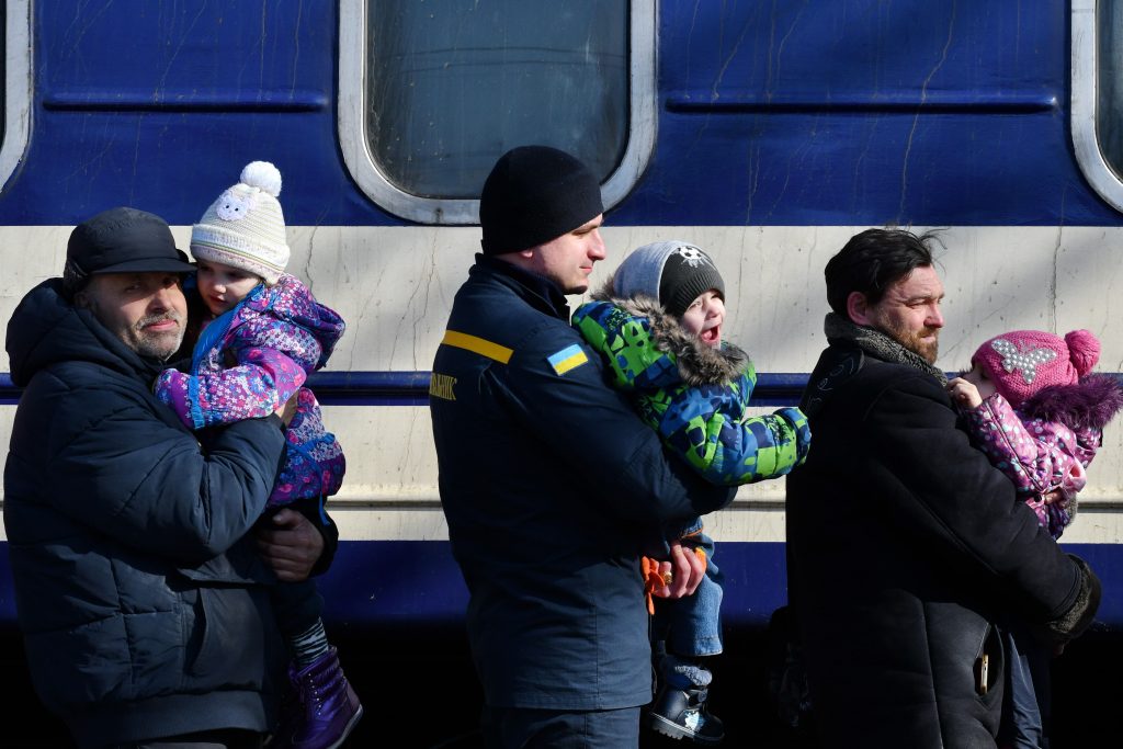 Refugiados Ucrania. EP