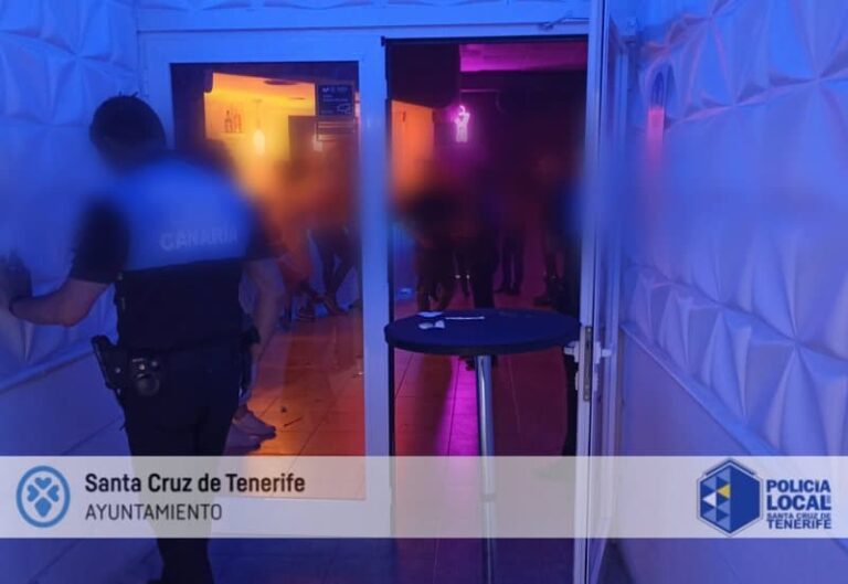 Desalojan un ‘after hour’ en Santa Cruz de Tenerife
