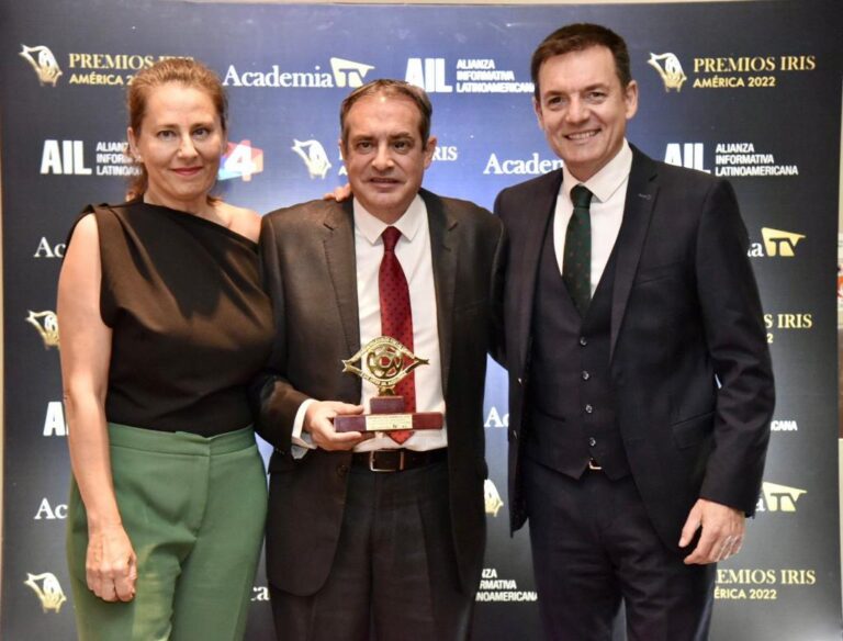 Televisión Canaria recibe el Premio Iris de América a la cobertura de última hora en la erupción volcánica