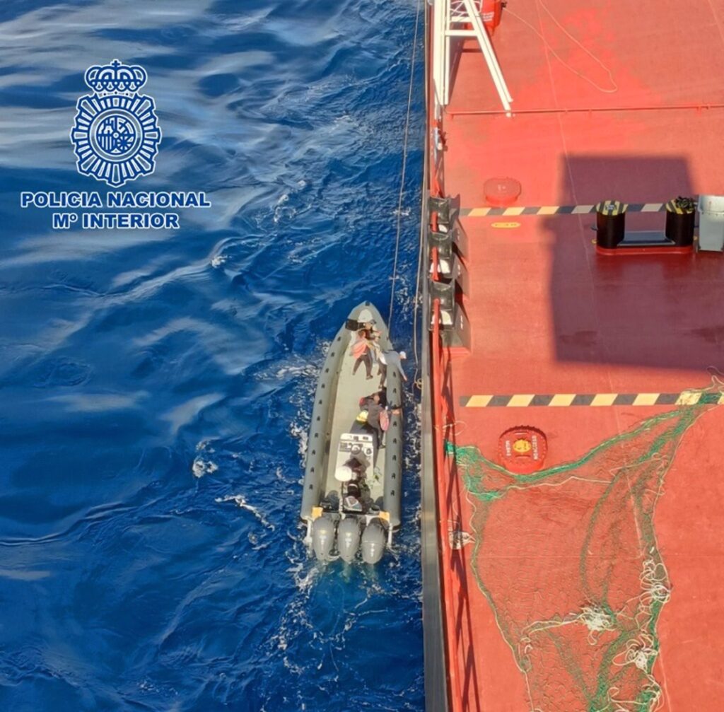 Recate neumática. Policía Nacional