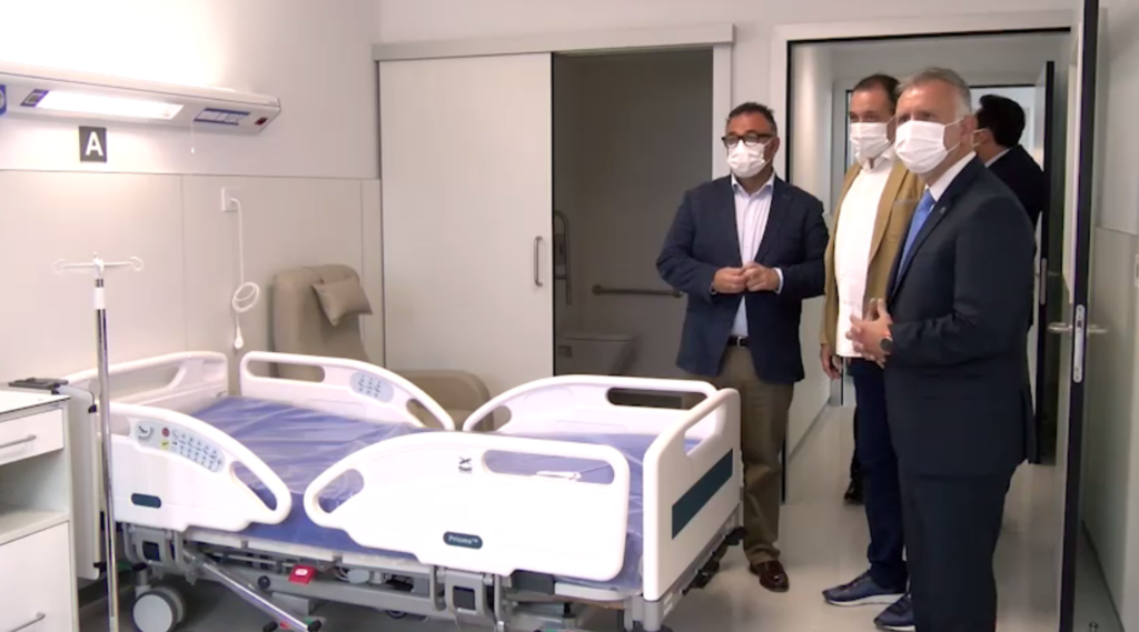 Visita Torres Anexo Hospital Juan Carlos I