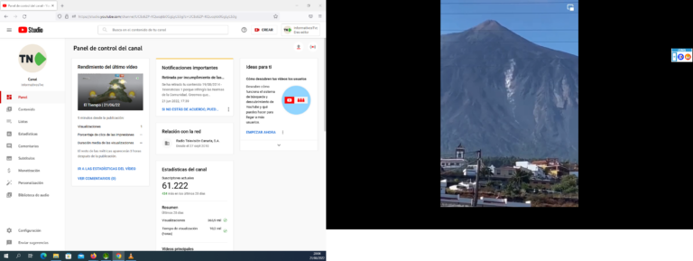 Los expertos descartan que los desprendimientos en el Teide tengan relación con los enjambres sísmicos